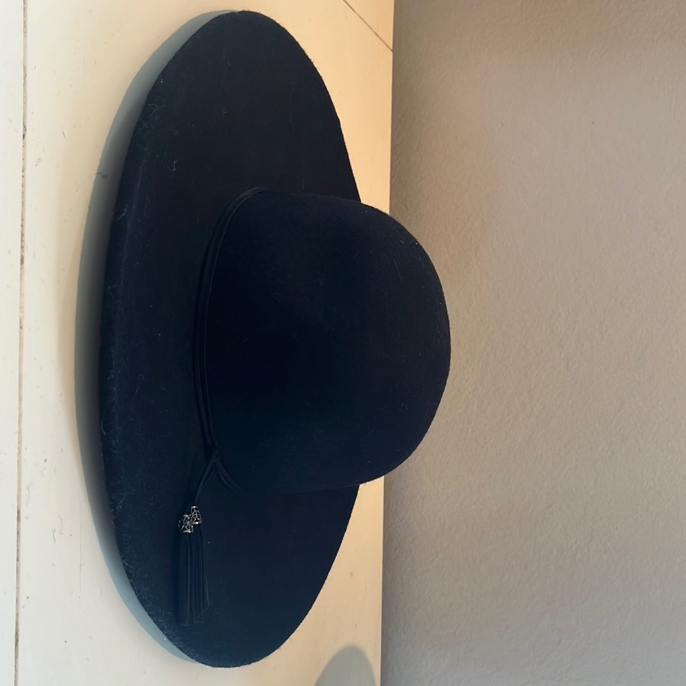SCALA Black felt Hat